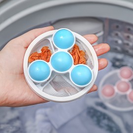 1pc 洗濯機再利用汚れ収集バッグフィルターバッグリントヘアキャッチャーペットヘア除去衣類クリーニングツール洗濯ボール
