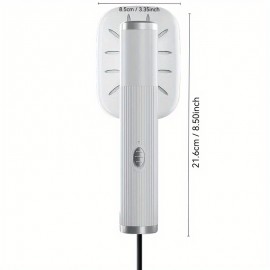 USB電源ポータブルハンドヘルドアイロンワーク - コンパクトで旅行に便利なミニアイロン、乾湿両用の熱圧設定、3Dセンスデザインで家庭・オフィス・外出先での使用に最適 - 電池不要、ギフトに最適、オフィス用衣類メンテナンス | スリークハンドヘルドアイロン | スタイリッシュアイロン
