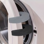 2個入り ソフトタッチ ドアストッパー 洗濯機 換気ブラケット セット プラスチック製 ドアストッパー 電池不要