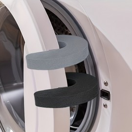 2個入り ソフトタッチ ドアストッパー 洗濯機 換気ブラケット セット プラスチック製 ドアストッパー 電池不要