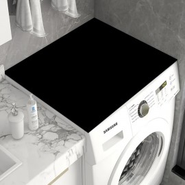 防塵防滑洗濯機カバー - 吸収性、耐久性、ソリッドカラーペッド、家庭用電器、冷蔵庫、ベッドサイドカウンタ、汚れに強い、洗濯機カバーペッド | モダニストデザイン | アンチスリップパッド