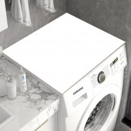 防塵防滑洗濯機カバー - 吸収性、耐久性、ソリッドカラーペッド、家庭用電器、冷蔵庫、ベッドサイドカウンタ、汚れに強い、洗濯機カバーペッド | モダニストデザイン | アンチスリップパッド