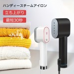 アイロン、スチームアイロン、衣類スチーマー、2-in-1、ハンガーに置いても大丈夫、便利なアイロン、手持ちスチーマー、シワを取り除く、強力、連続スチーム、25秒で起動、漏れ防止、軽量、コンパクト、強力、ドレスシャツ