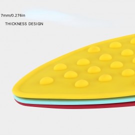 厚さ26.67cmのシリコン断熱パッド、アイロンマット、折りたたみ式家庭用無地シリコンアイロンマット、家庭用洗濯製品