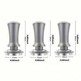 Renylabのエスプレッソコーヒータンパーセットは、調整可能な圧力とスケール付きです。プレミアムアルミニウム合金とステンレス製のハンドヘルドエスプレッソプレスツールは、電池不要です。