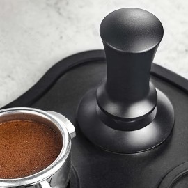 TIME OWNER スケール付き調節可能コーヒータンパー 51/53/58mm - 定圧分布、キャリブレーション機構、ステンレス製エスプレッソツール バリスタ＆家庭用（エスプレッソメーカーアクセサリー）