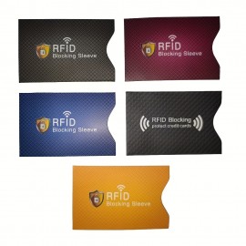 1/3/5個セット RFIDブロッキングメタルカードホルダー - スリム防犯アルミニウムウォレットスリーブ、多色オプション、クレジットカード用耐久性旅行保護（5.79x8.79cm）、シックなメタリック風合い｜銅版紙